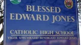 Blessed Edward Jones sign