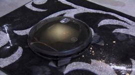A robot vacuum cleaner