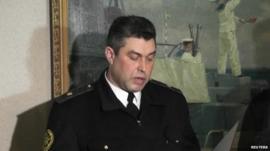 Rear Admiral Denys Berezovsky
