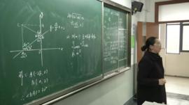 Maths teacher in Shanghai