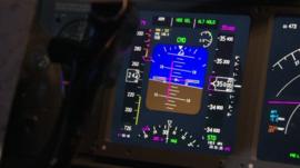 Cockpit controls, file image