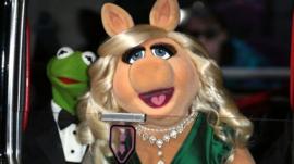 Kermit the Frog and Miss Piggy