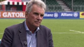 Chairman of Saracens rugby club in London, Nigel Wray