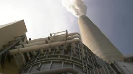A power plant in West Virginia