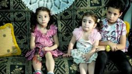 Widad (l), Limar (c) and Hasan Sarkhosh