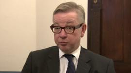 Education Secretary Michael Gove