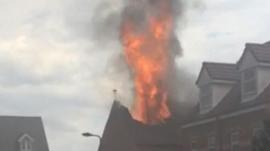 House on fire