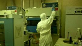 Scientist in laboratory