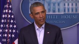 US President Barack Obama