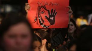 Cartel "ni una menos"