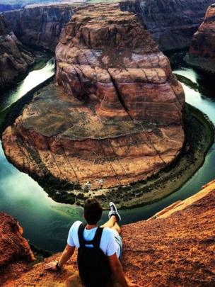 Overlooking Horseshoe Bend