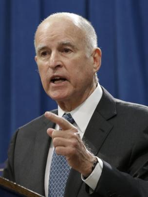 Jerry Brown, gobernador de California