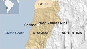 Map of Chile