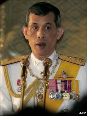 Image caption Crown Prince Vajiralongkorn is the son of Thai King Bhumibol Adulyadej - _50461897_50461896