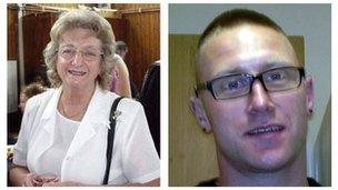 Maureen Tyler and her son Mark were found dead in Pitsea View Road, Crays Hill, on Monday - _62754102_tylers