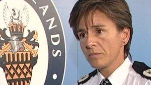 Suzette Davenport Ms Davenport said she was &quot;hugely proud&quot; to be joining the constabulary - _65163281_suzette_davenport_bbc