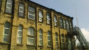 A disused NHS ward in Bradford was used in the study to model air flows