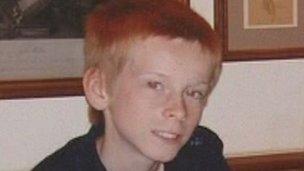 Image caption An inquest heard Liam Wood had a defective artery in his heart - _67603898_liam2