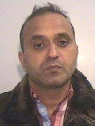 Image caption Muhammad Shafiq Khan, 44, was stopped at Manchester Airport in June - _69762461_muhammadkhan