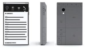 Phonebloks side on, front and rear