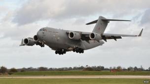 C-17 aircraft