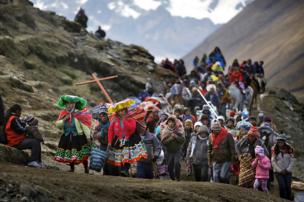 Qoyllur Rit'i (Peru's Snow Star Festival) - photo copyright Timothy Allen