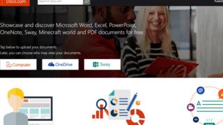 Microsoft Office 365 website