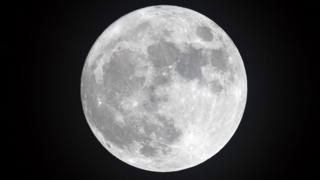 Picture shows the moon!