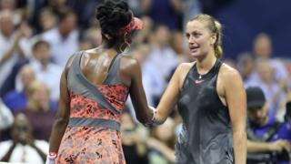 Venus Williams and Petra Kvitova