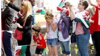 Welsh fans