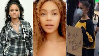 Rihanna, Beyoncé and Ariana Grande
