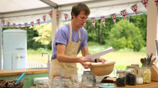 Ian on Bake Off