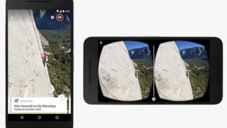 Google Street View for VR