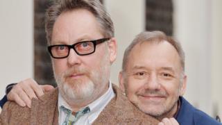 Vic Reeves (left) and Bob Mortimer