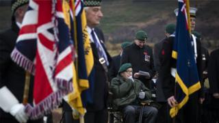 Former-Commando-Albert-McNickl-aged-94-from-Pershore-Worcestershire-at-the-Commando-Memorial-at-Spean-Bridge-near-Fort-William