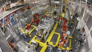 UK car production line