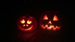 Noah and Nina's pumpkins