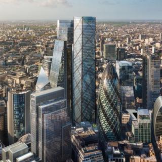 What No 1 Undershaft will look like in the skyline of London