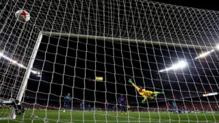 Ronaldo scores
