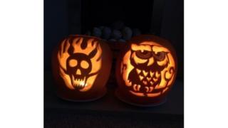 Ben and Sam's pumpkins