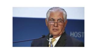 埃克森美孚公司董事长兼首席执行官雷克斯·蒂勒森（Rex Tillerson）