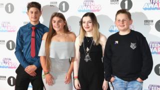 Holly, Ollie, Charlotte and Harrison