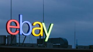 eBay sign