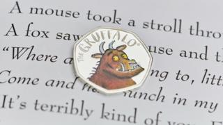 Special 50p coin released to mark 20 years since the Gruffalo was created.