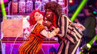 Ore Oduba and Joanne Clifton