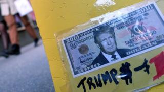 Trump en billete