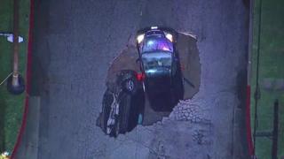 Sinkholes have opened up in the state
