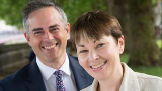 Jonathan Bartley , Caroline Lucas