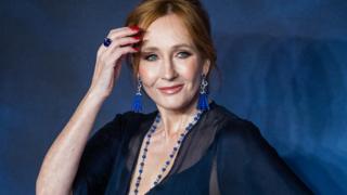 Harry Potter author JK Rowling.