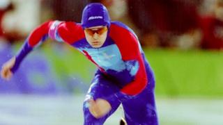 Dan Jensen on route to winning